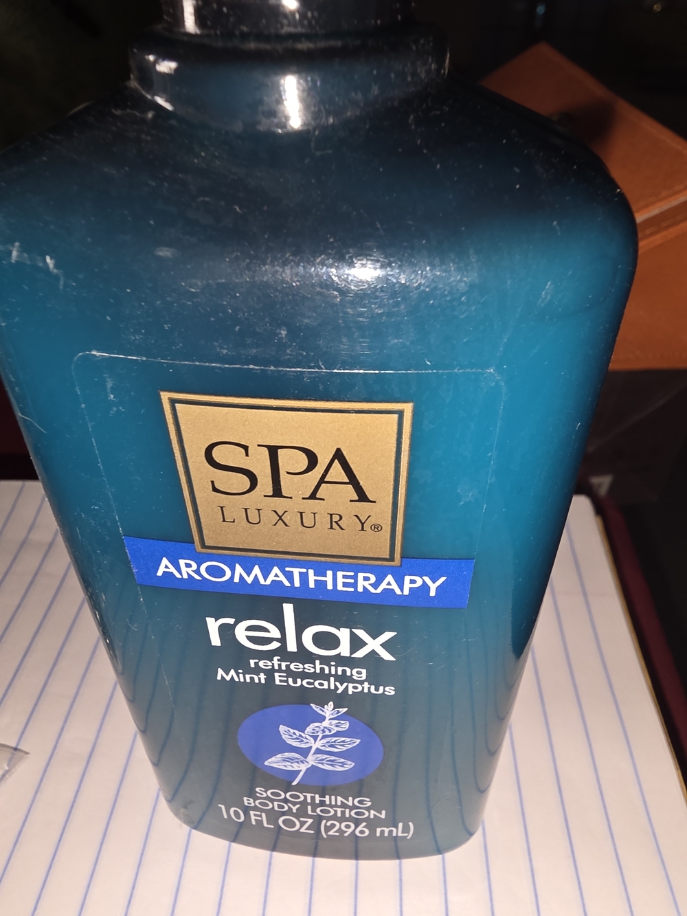 Spa Luxury Aromatherapy Relax Body Lotion - Teal
